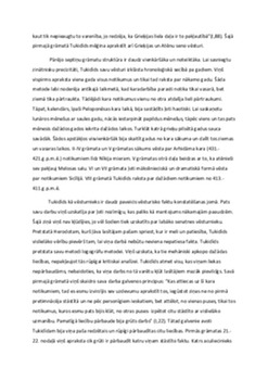 Tukidīds par vēstures rakstīšanu un tās būtību 3