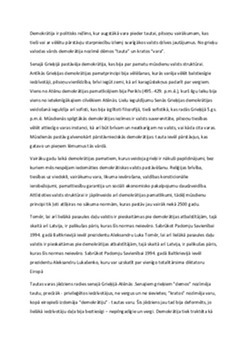 Demokrātija senajā Grieķijā: Atēnu politiskā sistēma 1