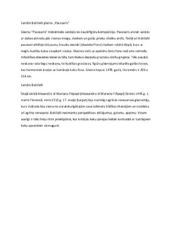 Sndro Botičelli - Pavasaris 1