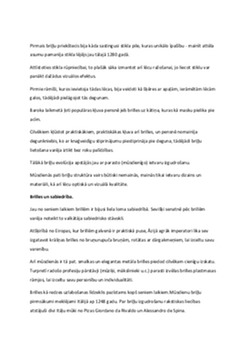 Briļļu vēsture 1