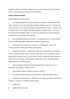 Viduslaiku literatūra: darbi un autori 2