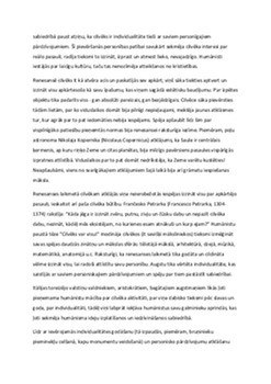 Renesanse: mākslas un kultūras atdzimšana 2