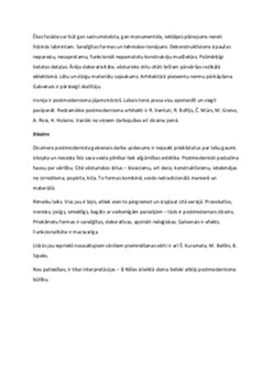 Postmodernisms: māksla un sabiedrība pēc modernisma 2