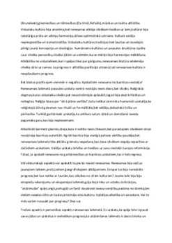 Renesanse: kultūras un mākslas atdzimšanas laikmets 2