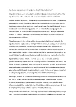 Vai cilvēces progress ir garants laimīgai un demokrātiskai sabiedrībai? 1
