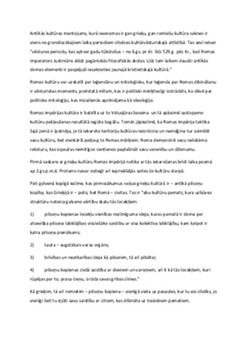 Grieķu kultūras ietekme uz romiešu kultūru 1