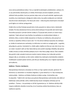 Babilonijas kultūra ( gaisa dārzi; zikurāts, Bābeles tornis, Ištaras vārti) 2