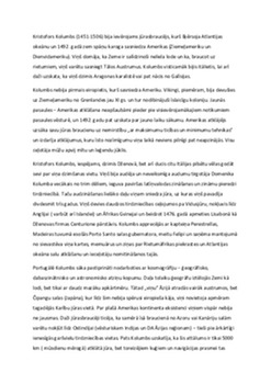 Kristofors Kolumbs: pasaulslavenais atklājējs 1