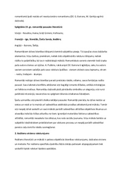 Romantisms literatūrā 3