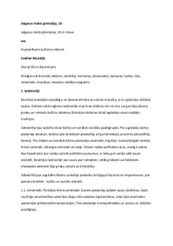 Kopsavilkums kultūras vēsturē 1