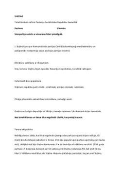 Totalitārisms PSRS 1