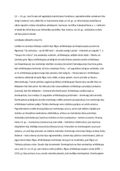 Livonijas izveide un politiskā attīstība 12.–13. gadsimtā 2