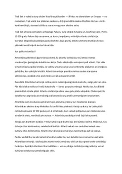 Atlantīda: mīts vai realitāte? 3